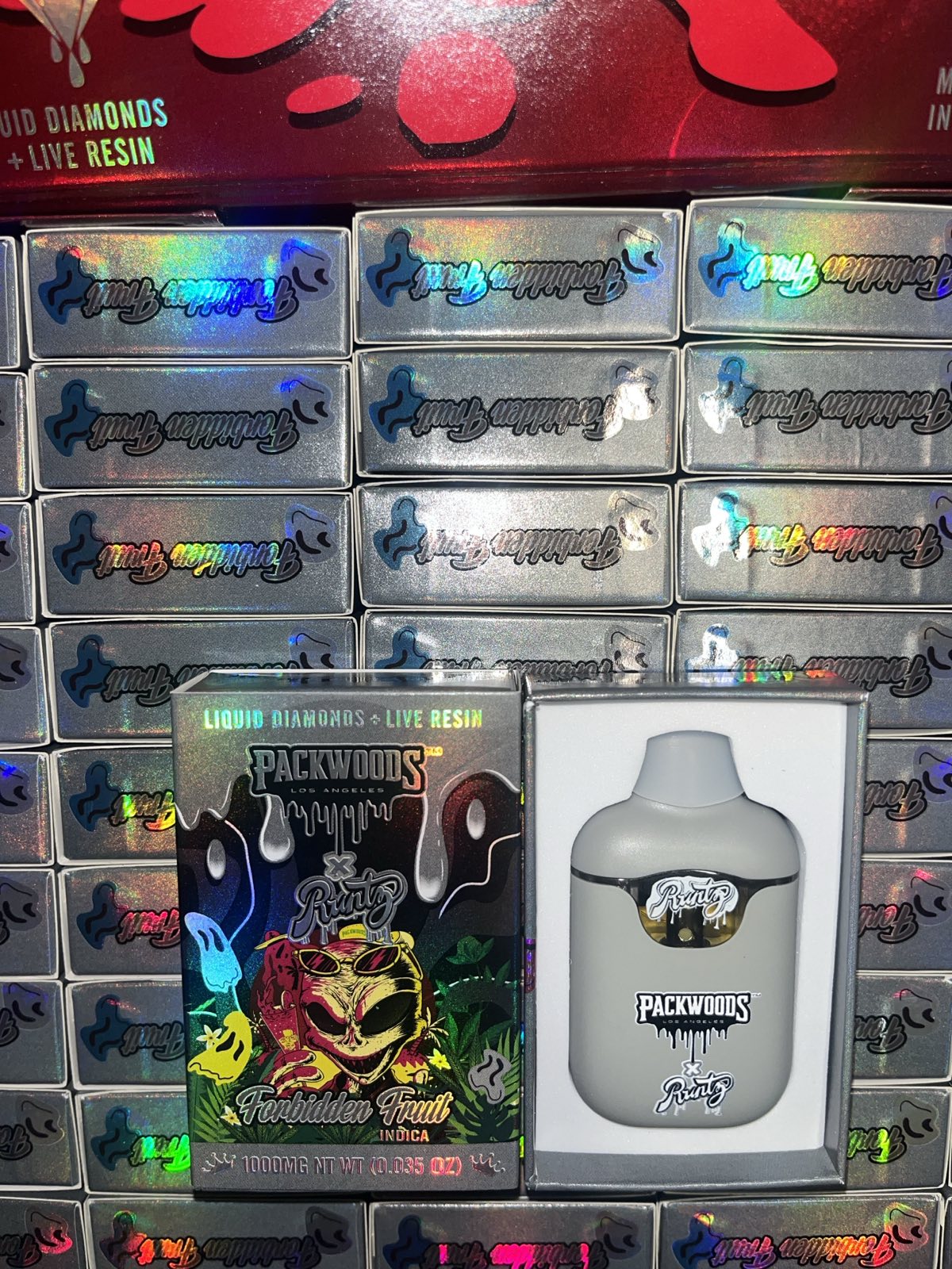 Buy vapes online uk cheap 1ML PACKWOOD X RUNTZ